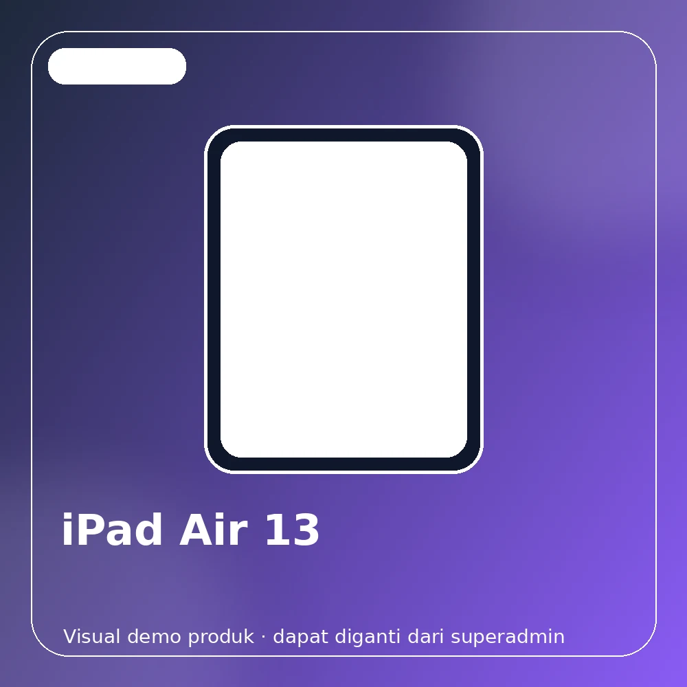 Apple iPad Air 13 M4 tampak utama